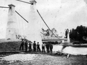 Clifden Suspension Bridge 1899