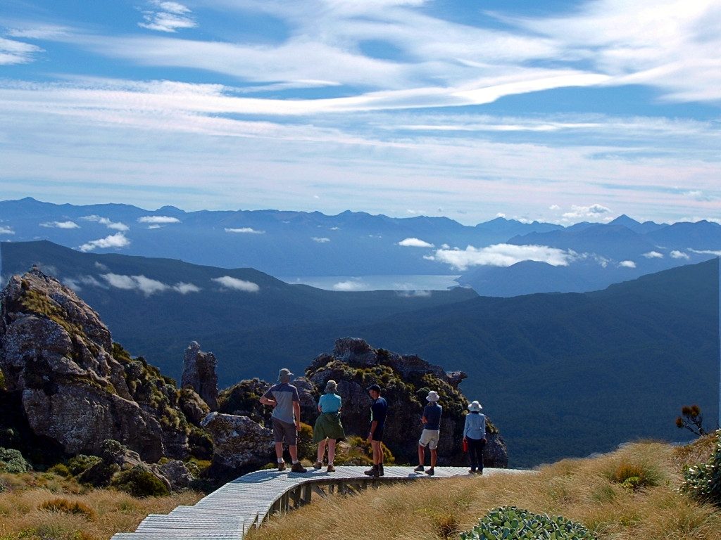 Hump Ridge Track ~ View to the Lake